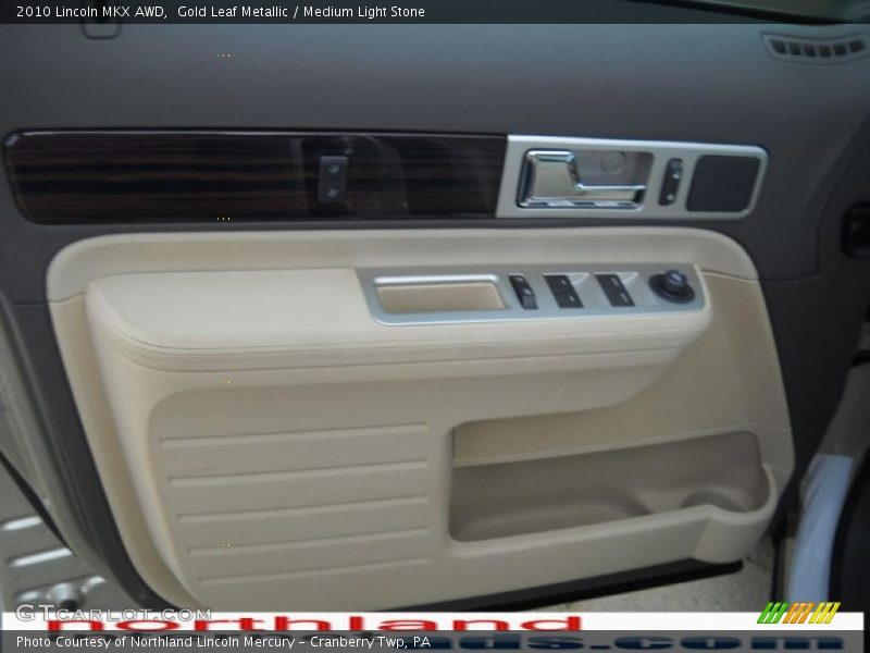 Gold Leaf Metallic / Medium Light Stone 2010 Lincoln MKX AWD