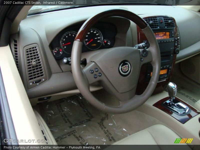 Infrared / Cashmere 2007 Cadillac CTS Sedan