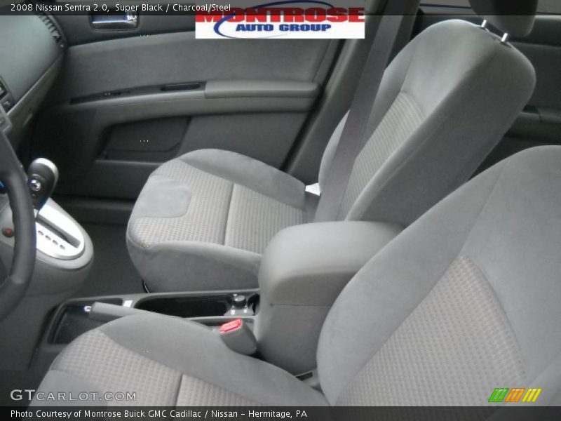 Super Black / Charcoal/Steel 2008 Nissan Sentra 2.0