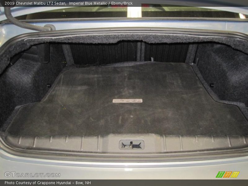 Imperial Blue Metallic / Ebony/Brick 2009 Chevrolet Malibu LTZ Sedan