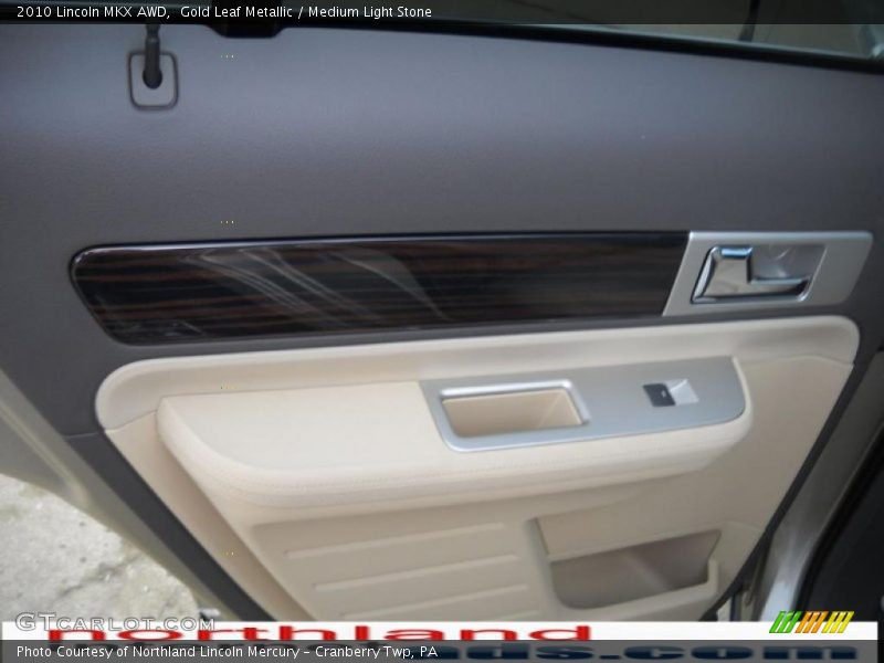 Gold Leaf Metallic / Medium Light Stone 2010 Lincoln MKX AWD