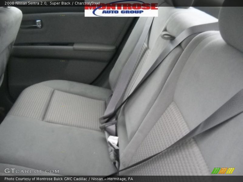 Super Black / Charcoal/Steel 2008 Nissan Sentra 2.0