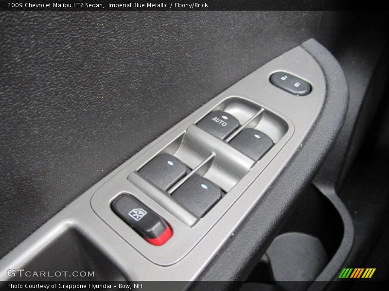 Imperial Blue Metallic / Ebony/Brick 2009 Chevrolet Malibu LTZ Sedan