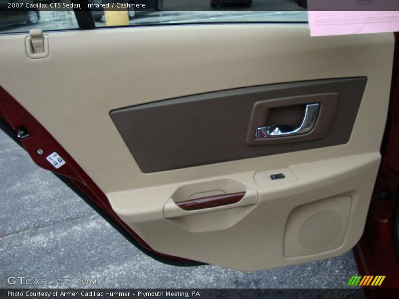Infrared / Cashmere 2007 Cadillac CTS Sedan