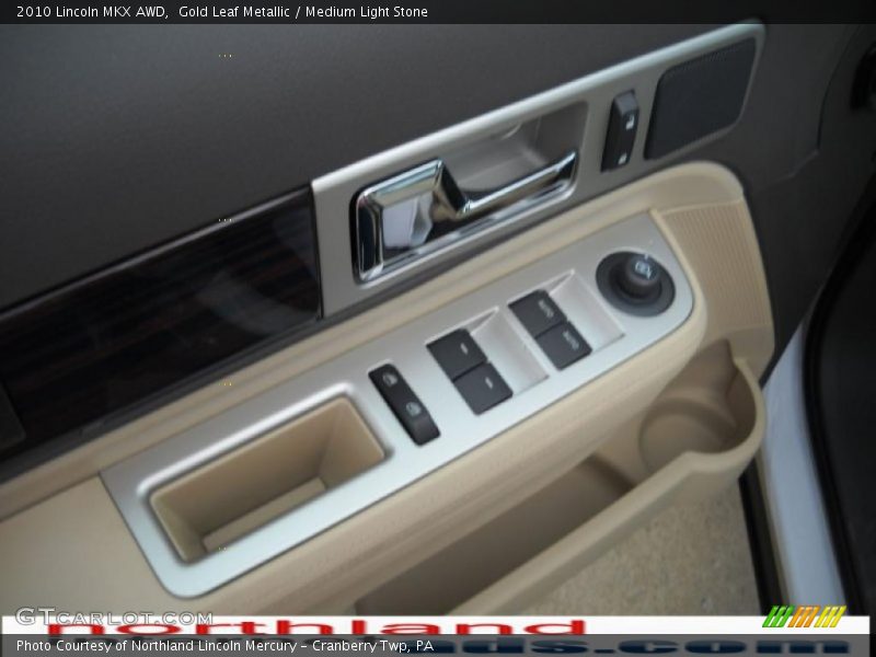 Gold Leaf Metallic / Medium Light Stone 2010 Lincoln MKX AWD