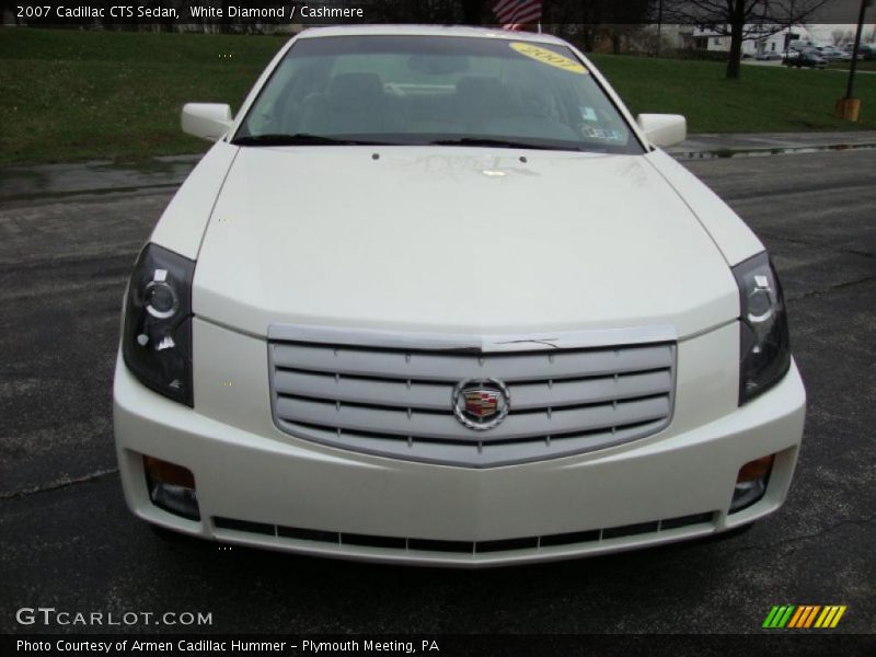 White Diamond / Cashmere 2007 Cadillac CTS Sedan