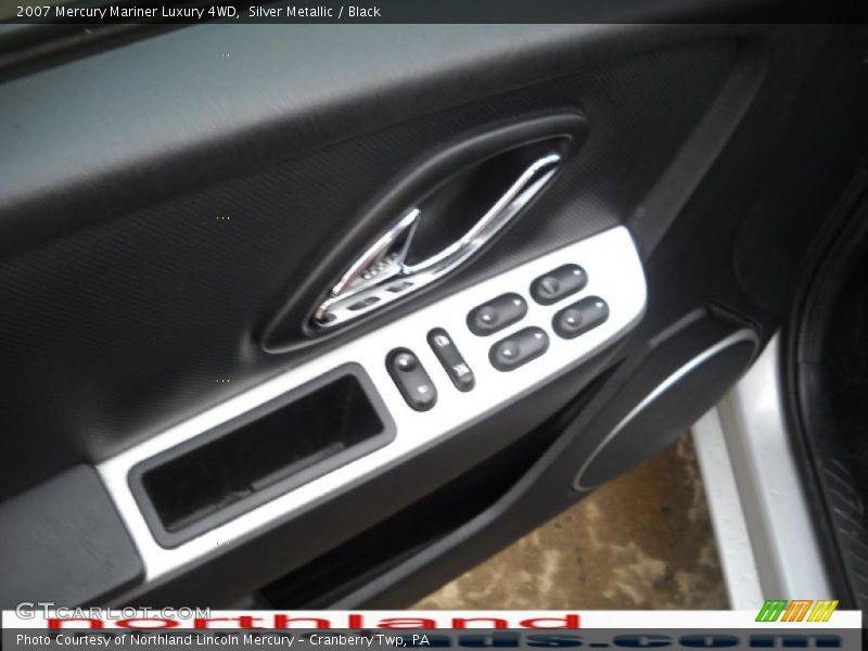 Silver Metallic / Black 2007 Mercury Mariner Luxury 4WD