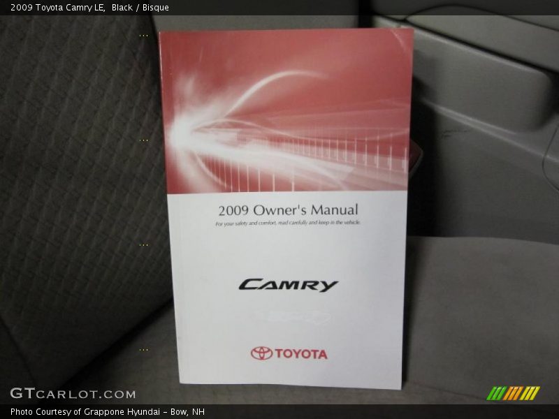 Black / Bisque 2009 Toyota Camry LE