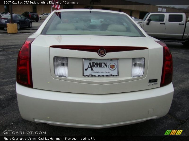 White Diamond / Cashmere 2007 Cadillac CTS Sedan