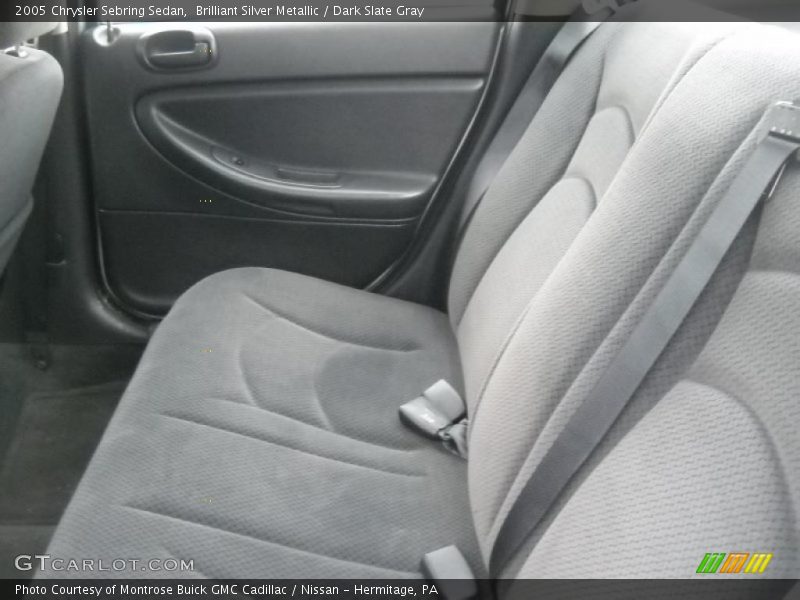 Brilliant Silver Metallic / Dark Slate Gray 2005 Chrysler Sebring Sedan