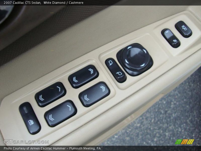White Diamond / Cashmere 2007 Cadillac CTS Sedan