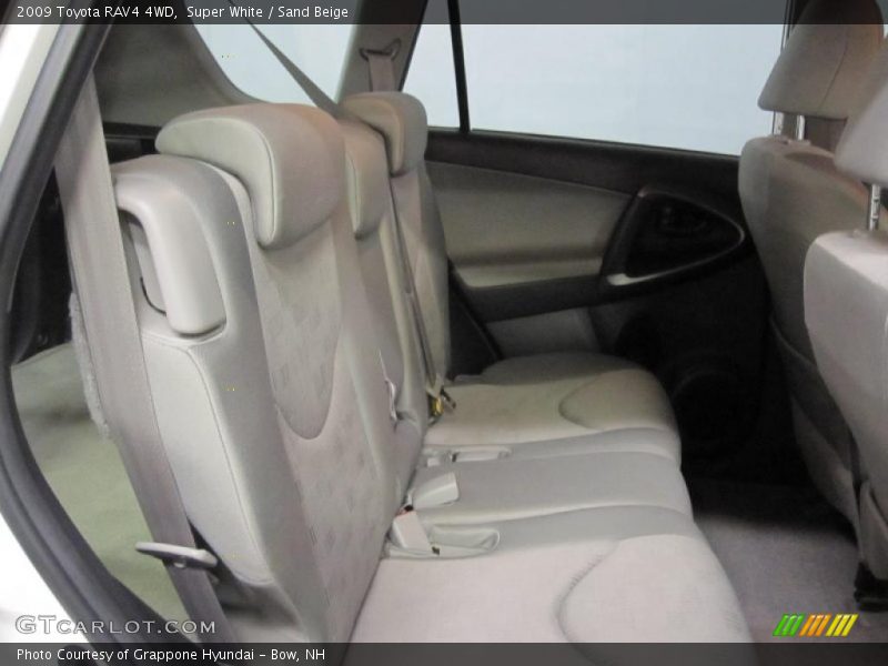 Super White / Sand Beige 2009 Toyota RAV4 4WD