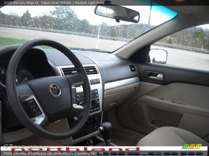 Vapor Silver Metallic / Medium Light Stone 2008 Mercury Milan I4