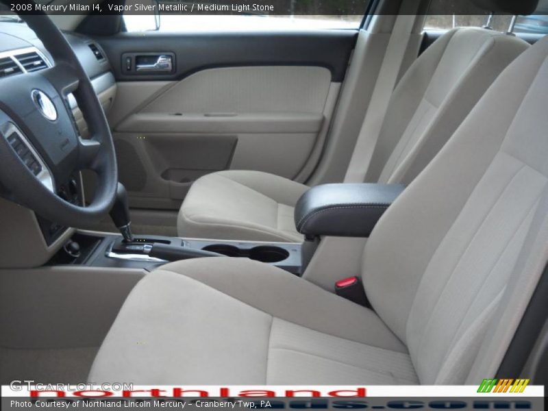 Vapor Silver Metallic / Medium Light Stone 2008 Mercury Milan I4