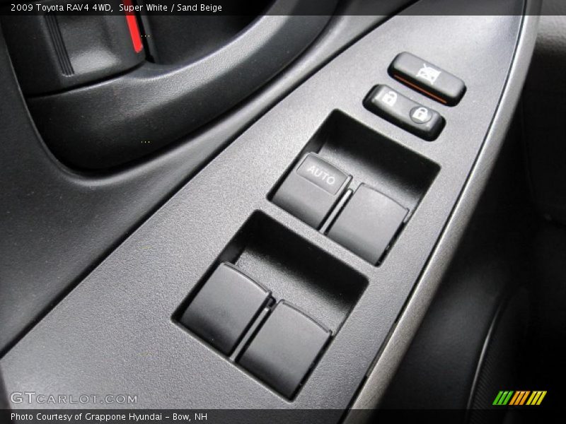 Super White / Sand Beige 2009 Toyota RAV4 4WD