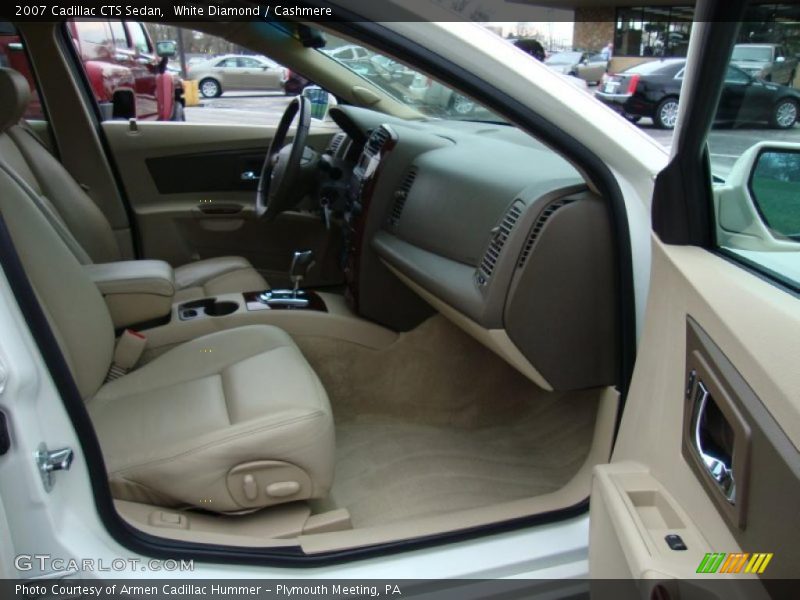 White Diamond / Cashmere 2007 Cadillac CTS Sedan