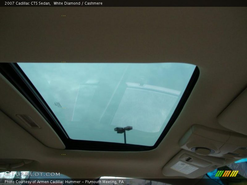White Diamond / Cashmere 2007 Cadillac CTS Sedan