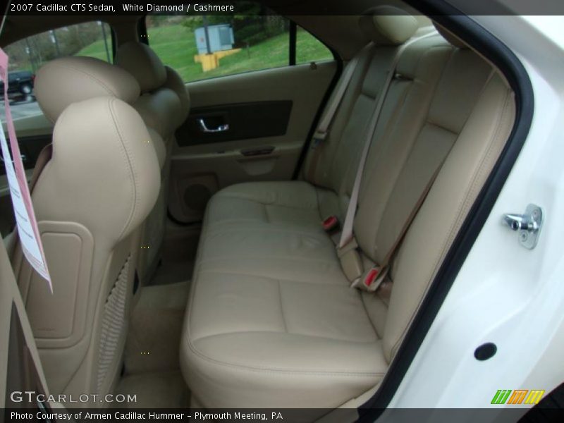 White Diamond / Cashmere 2007 Cadillac CTS Sedan