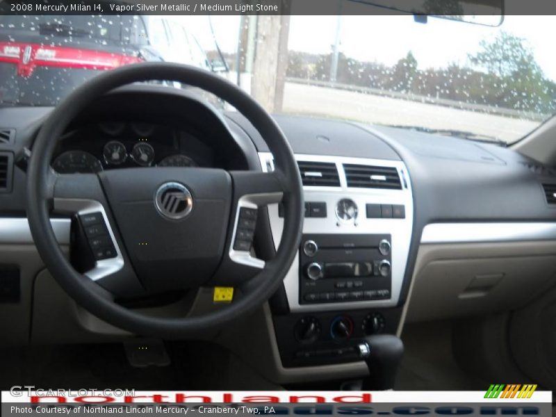 Vapor Silver Metallic / Medium Light Stone 2008 Mercury Milan I4