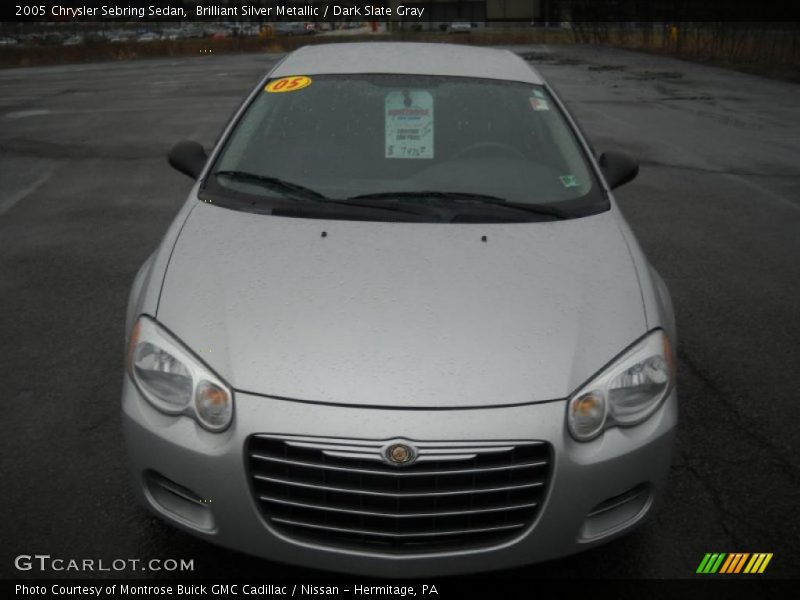 Brilliant Silver Metallic / Dark Slate Gray 2005 Chrysler Sebring Sedan