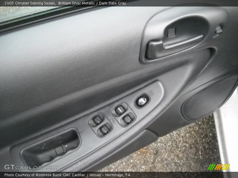 Brilliant Silver Metallic / Dark Slate Gray 2005 Chrysler Sebring Sedan