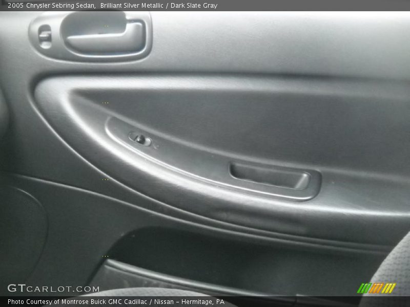 Brilliant Silver Metallic / Dark Slate Gray 2005 Chrysler Sebring Sedan