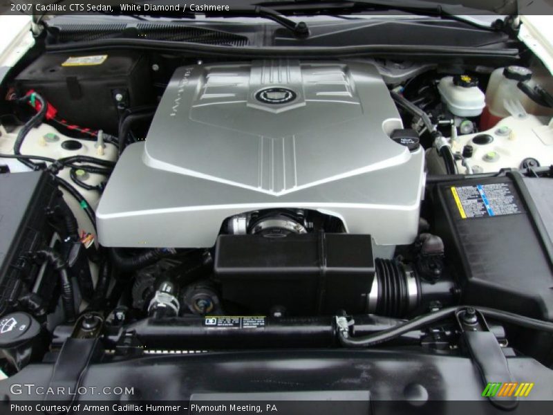White Diamond / Cashmere 2007 Cadillac CTS Sedan