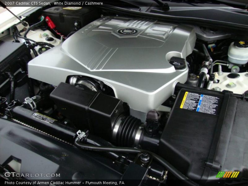 White Diamond / Cashmere 2007 Cadillac CTS Sedan