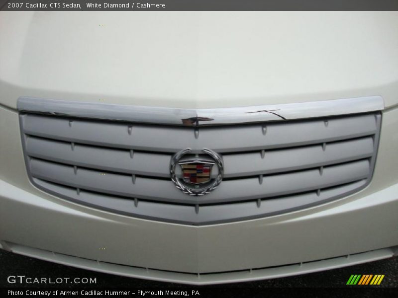 White Diamond / Cashmere 2007 Cadillac CTS Sedan