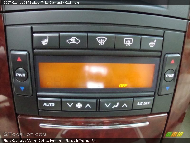 White Diamond / Cashmere 2007 Cadillac CTS Sedan