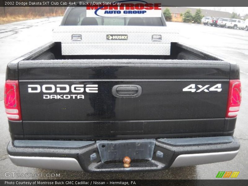Black / Dark Slate Gray 2002 Dodge Dakota SXT Club Cab 4x4