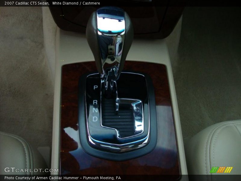 White Diamond / Cashmere 2007 Cadillac CTS Sedan