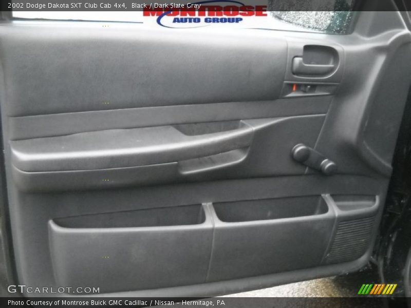 Black / Dark Slate Gray 2002 Dodge Dakota SXT Club Cab 4x4