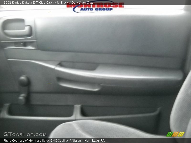 Black / Dark Slate Gray 2002 Dodge Dakota SXT Club Cab 4x4