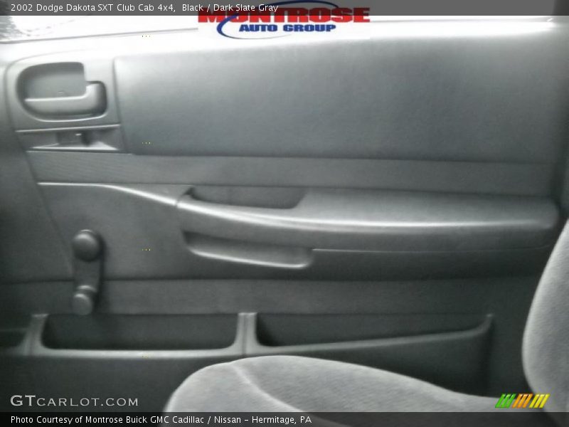 Black / Dark Slate Gray 2002 Dodge Dakota SXT Club Cab 4x4