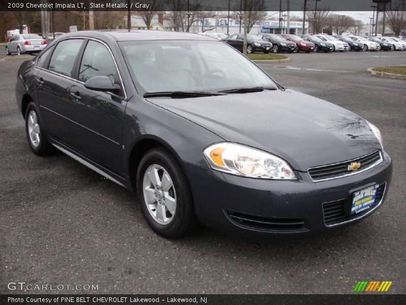Slate Metallic / Gray 2009 Chevrolet Impala LT