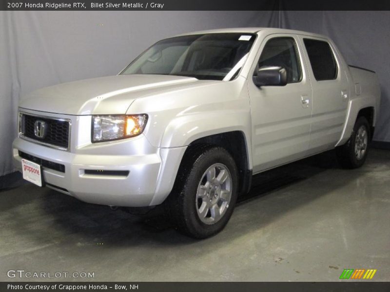 Billet Silver Metallic / Gray 2007 Honda Ridgeline RTX