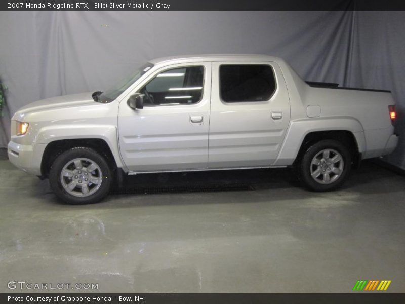 Billet Silver Metallic / Gray 2007 Honda Ridgeline RTX
