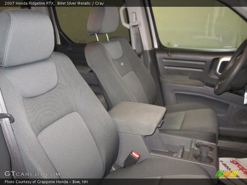 Billet Silver Metallic / Gray 2007 Honda Ridgeline RTX