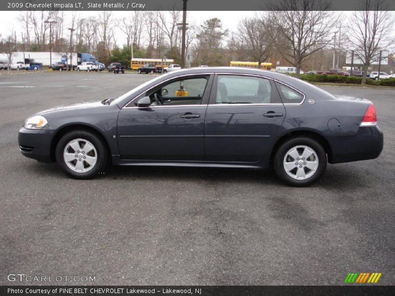 Slate Metallic / Gray 2009 Chevrolet Impala LT
