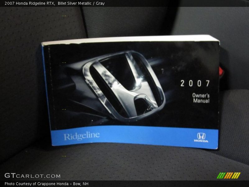 Billet Silver Metallic / Gray 2007 Honda Ridgeline RTX