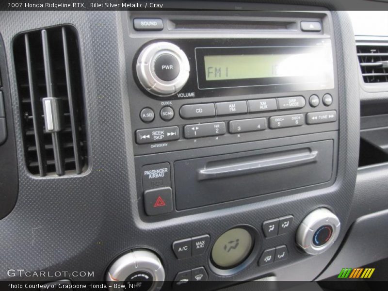 Billet Silver Metallic / Gray 2007 Honda Ridgeline RTX