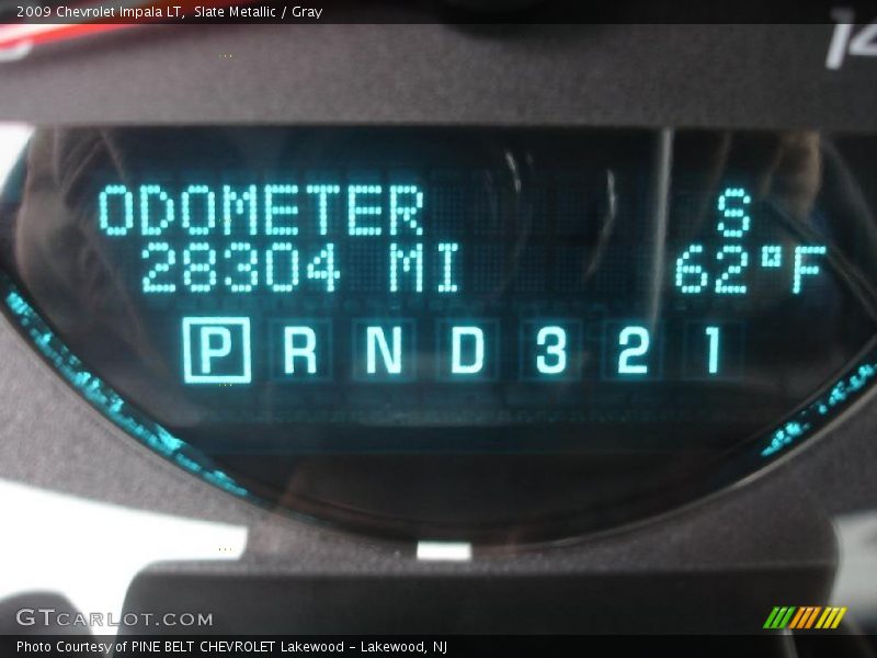 Slate Metallic / Gray 2009 Chevrolet Impala LT