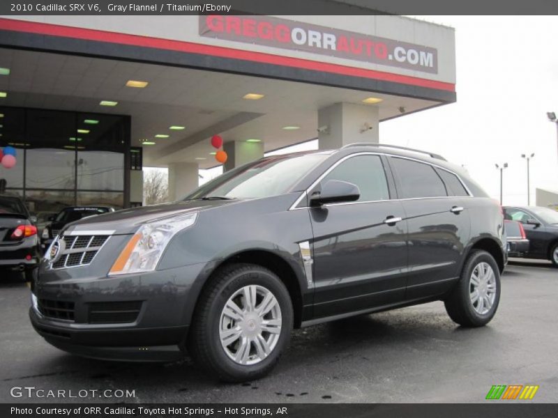 Gray Flannel / Titanium/Ebony 2010 Cadillac SRX V6