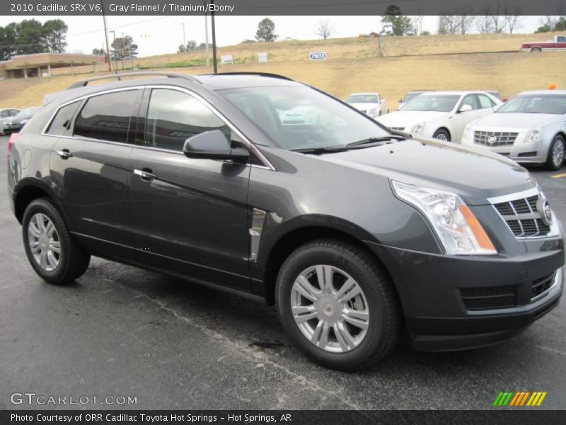 Gray Flannel / Titanium/Ebony 2010 Cadillac SRX V6