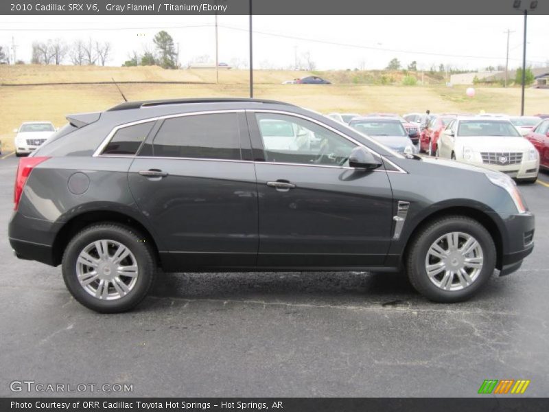 Gray Flannel / Titanium/Ebony 2010 Cadillac SRX V6
