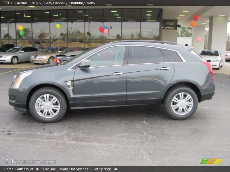 Gray Flannel / Titanium/Ebony 2010 Cadillac SRX V6