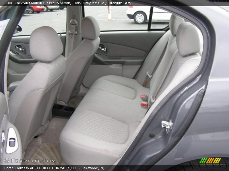 Dark Gray Metallic / Titanium Gray 2008 Chevrolet Malibu Classic LS Sedan