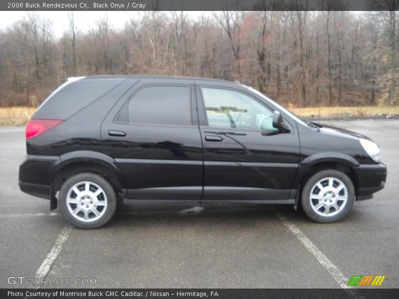 Black Onyx / Gray 2006 Buick Rendezvous CX