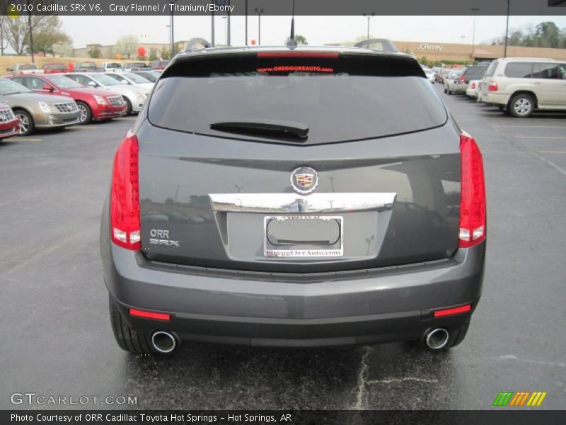 Gray Flannel / Titanium/Ebony 2010 Cadillac SRX V6